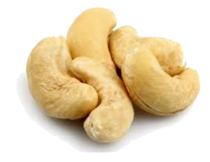 Whole cashews