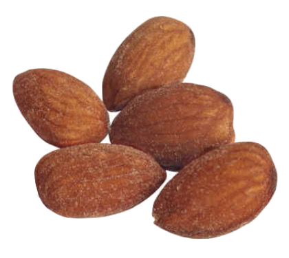 Roasted almonds